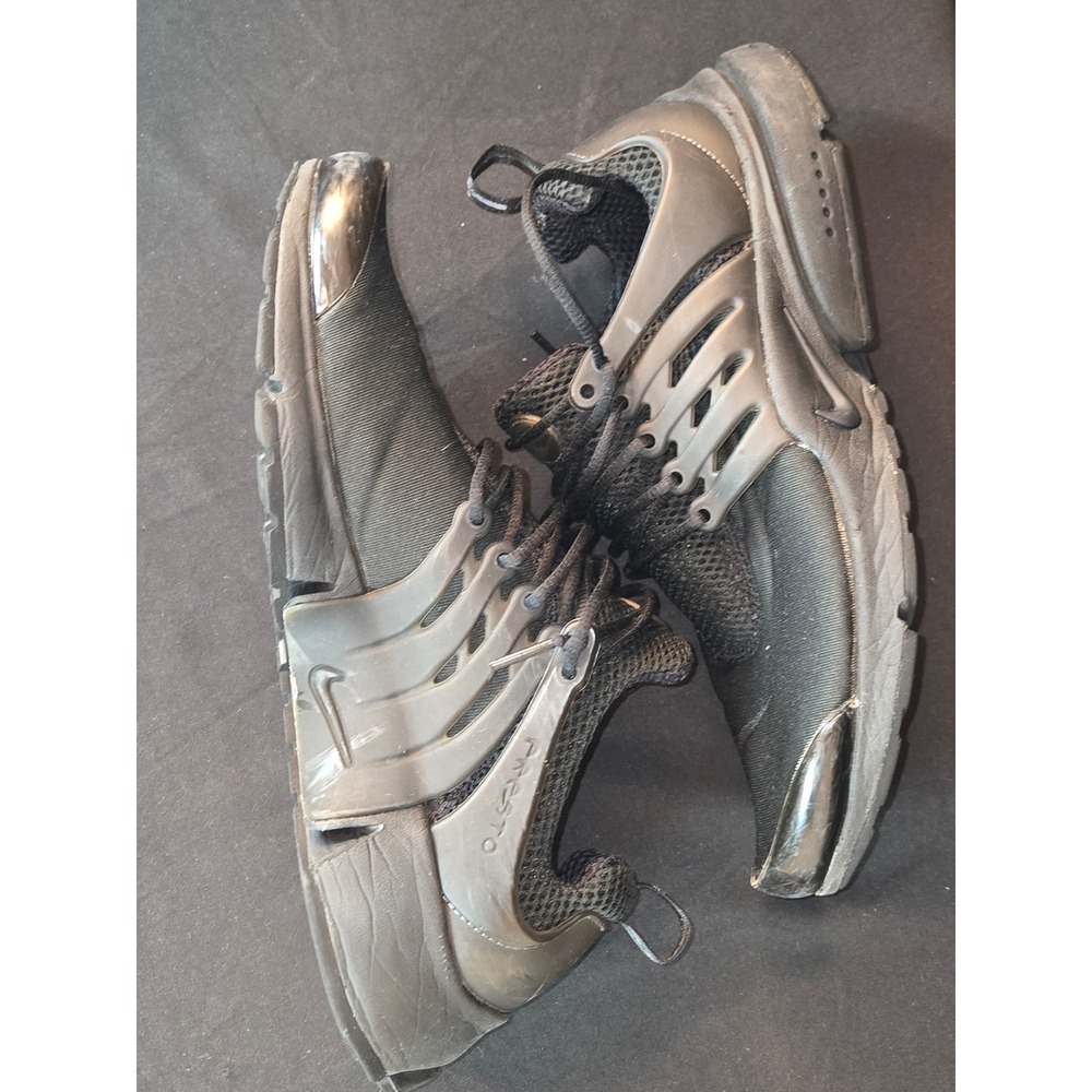 Nike Air Presto Men's Triple Black Running Shoes Size US 9 EUR 42.5